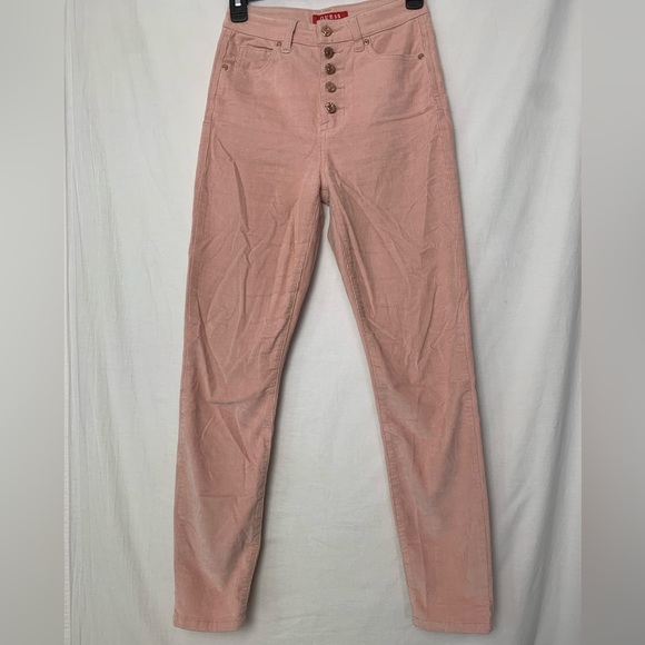 Guess | Pink Button Fly Corduroys - 24 - Picture 1 of 5